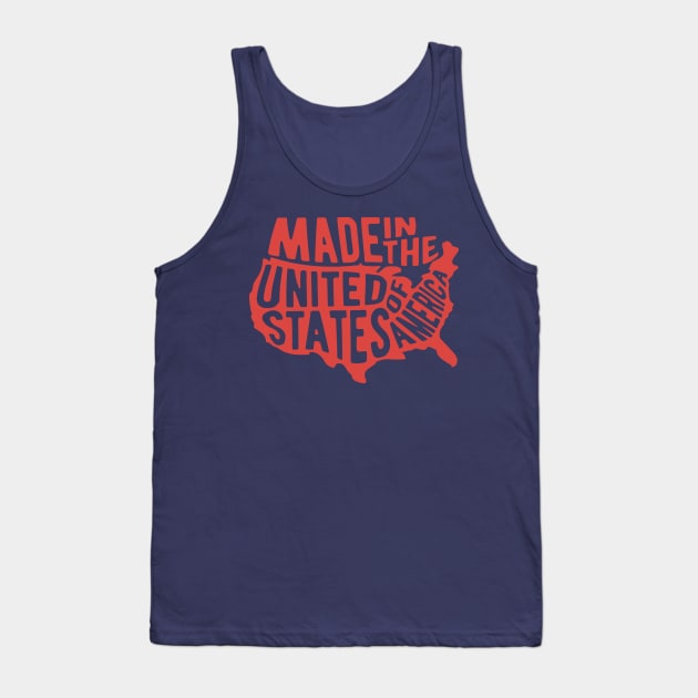 Made in the USA Tank Top by WMKDesign